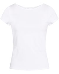Alpha Studio - T-Shirt Cotton, Elastane - Lyst