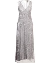 Alysi - Blush Maxi Dress Viscose - Lyst