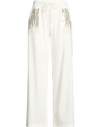 Please - Pants Lyocell, Polyamide, Elastane - Lyst