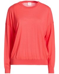 Eleventy - Coral Sweater Wool - Lyst