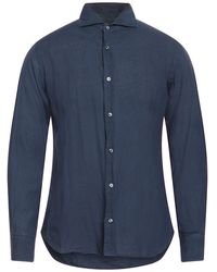 Fedeli - Midnight Shirt Linen - Lyst