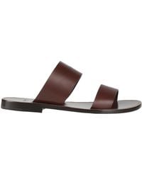 Celine - Sandals Leather - Lyst