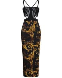 Versace Jeans Couture - Maxi Dress - Lyst