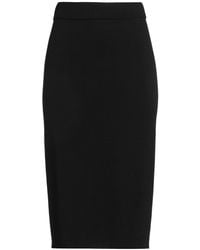 Peserico - Easy Midi Skirt Merino Wool - Lyst