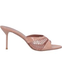 Paris Texas - Sandals Leather, Textile Fibers - Lyst