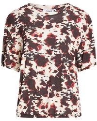 Please - Dark T-Shirt Viscose, Elastane - Lyst