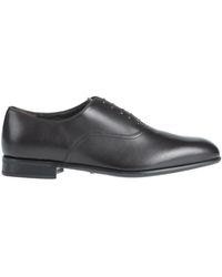 Chaussures à lacets Velours Ferragamo pour homme en coloris Noir Homme Chaussures  à lacets Chaussures  à lacets Ferragamo 