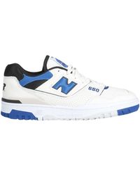 New Balance - 550 Ivory Sneakers Soft Leather, Textile Fibers - Lyst