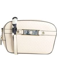 Pollini - Ivory Cross-Body Bag Polyurethane - Lyst