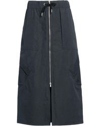 Nike - Dark Midi Skirt Cotton, Polyester, Nylon - Lyst