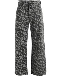 Karl Lagerfeld - Klj Mr Relaxed Monogram Denim Jeans Organic Cotton - Lyst