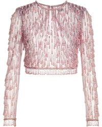 Elisabetta Franchi - Top - Lyst