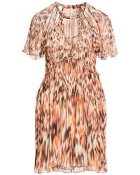 Isabel Marant - Mini Dress Silk - Lyst