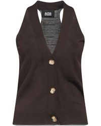 Alpha Studio - Waistcoat - Lyst