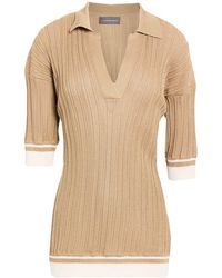 Lorena Antoniazzi - Camel Sweater Viscose, Polyester - Lyst