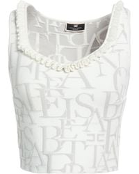 Elisabetta Franchi - Top - Lyst