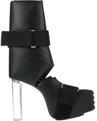 Rick Owens - Boot Leather, Textile Fibers - Lyst