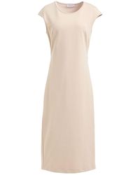 Motel - Midi Dress Polyester, Cotton, Elastane - Lyst