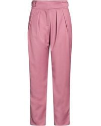 Nenette - Antique Rose Pants Polyester, Viscose, Elastane - Lyst