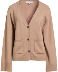 Antonelli - Sand Cardigan Virgin Wool, Silk, Cashmere - Lyst