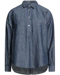 Barba Napoli - Top Cotton, Linen - Lyst