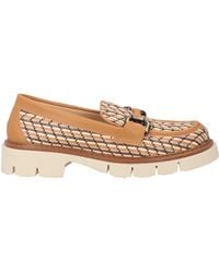 Nila & Nila - Camel Loafers Synthetic Material - Lyst