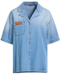 Versace - Denim Shirt - Lyst
