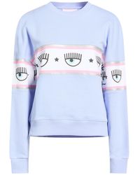 Chiara Ferragni - Light Sweatshirt Cotton - Lyst