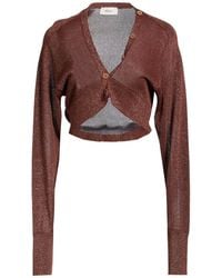 ViCOLO - Cardigan Viscose, Polyamide, Metallic Polyester - Lyst