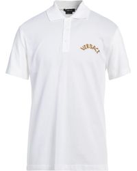 Versace - Polo Shirt Cotton, Viscose, Polyester - Lyst