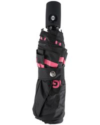 Parapluie K/Ikonik à motif monogrammé Synthétique Karl Lagerfeld en coloris Gris Femme Accessoires Parapluies 