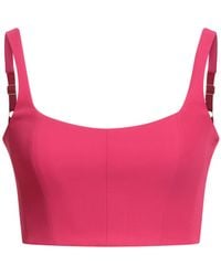Patrizia Pepe - Top Polyester, Elastane - Lyst