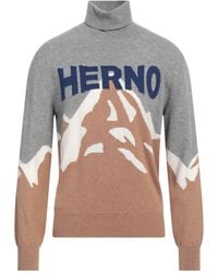 Herno - Elegant Shirt With Mountain Design - Lyst