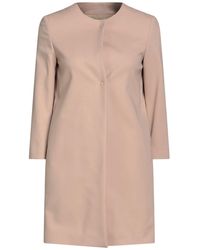 Annie P - Light Overcoat & Trench Coat Cotton, Elastane - Lyst