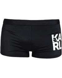 Karl Lagerfeld Swim Trunks - Black