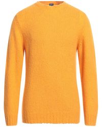 Fedeli - Ocher Sweater Wool, Cashmere, Polyamide - Lyst
