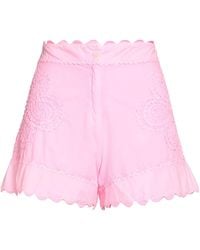 Juliet Dunn - Shorts & Bermuda Shorts Cotton - Lyst