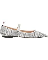 Thom Browne - Ballet Flats Textile Fibers - Lyst