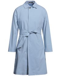 Tagliatore - Overcoat & Trench Coat Cotton, Elastane - Lyst