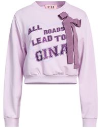Gina Gorgeous - Light Sweatshirt Cotton, Polyester, Viscose - Lyst