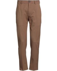 Department 5 - Camel Pants Polyester, Virgin Wool, Elastane - Lyst