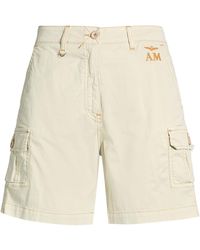 Aeronautica Militare - Shorts & Bermuda Shorts Cotton, Elastane - Lyst