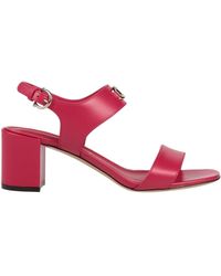 Ferragamo - Cayla 55 Sandals Calfskin - Lyst