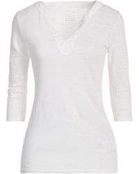 120% Lino - T-Shirt Linen - Lyst