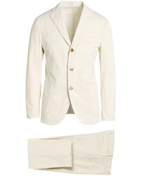 Boglioli - Ivory Suit Cotton, Elastane - Lyst