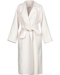 Max Mara Manteau long - Blanc