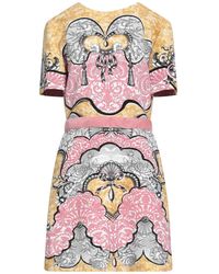 Mary Katrantzou - Mini Dress Polyester, Elastane - Lyst