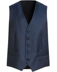 Sartoria Latorre - Midnight Tailored Vest Virgin Wool - Lyst