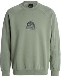 ARMANI EXCHANGE - Sweatshirt Cotton, Polyester, Elastane - Lyst