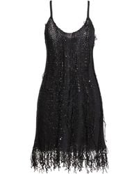 Roberto Collina - Mini Dress Cotton, Linen, Nylon - Lyst